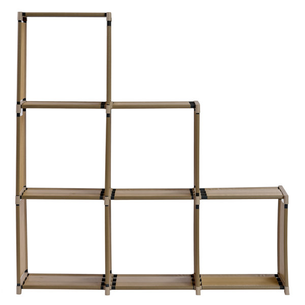 Rebrilliant 41" Rack Modular Cube Storage & Reviews Wayfair